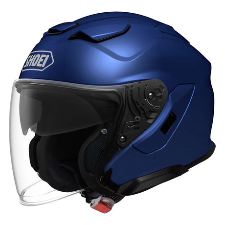 Shoei J-Cruise 3 Matt Blue Metallic Motorcycle Helmet