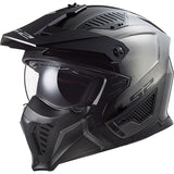 LS2 OF606 Drifter Jeans Titanium Motorcycle Helmet 