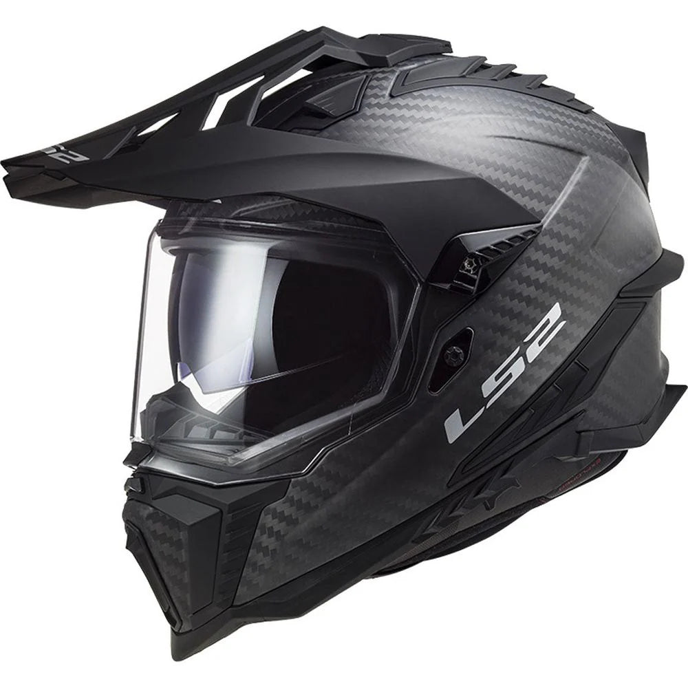 LS2 MX701 Explorer Gloss Carbon Motorcycle Helmet