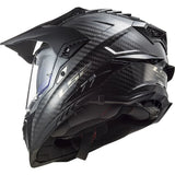 LS2 MX701 Explorer Gloss Carbon Motorcycle Helmet