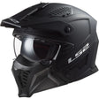 LS2 OF606 Drifter Matt Black Motorcycle Helmet 