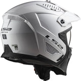 LS2 OF606 Drifter Solid White Motorcycle Helmet