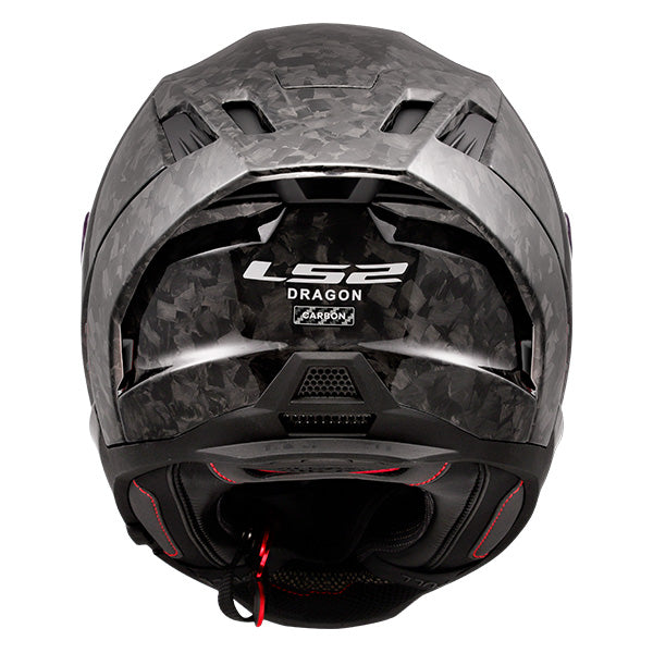 LS2 FF807 Dragon Forged Carbon Motorcycle Helmet
