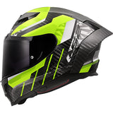 LS2 FF807 Dragon Carbon Trax Hi-Vis Motorcycle Helmet