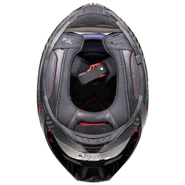LS2 FF807 Dragon Matt Carbon Motorcycle Helmet
