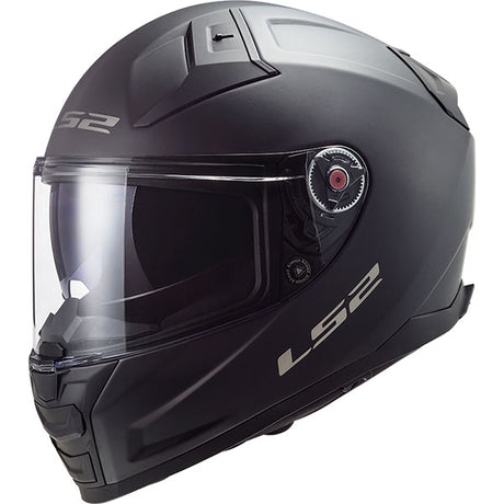 LS2 FF811 Vector II Solid Matt Black Motorcycle Helmet 
