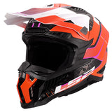 LS2 MX703 X-Force GALUO Orange Carbon Motorcycle Helmet