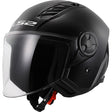 LS2 OF616 Airflow II Gloss Black Motorcycle Helmet
