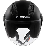 LS2 OF616 Airflow II Solid Gloss Black Motorcycle Helmet