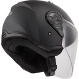 LS2 OF616 Airflow II Solid Matt Black Motorcycle Helmet