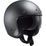 LS2 OF601 Bob II Carbon Black Motorcycle Helmet