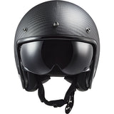 LS2 OF601 Bob II Carbon Black Motorcycle Helmet