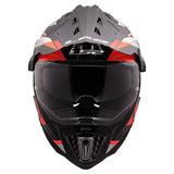 LS2 MX701 Explorer Frontier II Orange Carbon Motorcycle Helmet