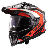 LS2 MX701 Explorer Frontier II Orange Carbon Motorcycle Helmet 