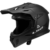 LS2 MX708 Fast II Solid Matt Black Motorcycle Helmet