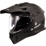 LS2 MX702 Pioneer II Matt Black Motorcycle Helmet 