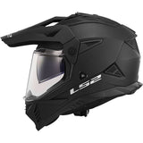 LS2 MX702 Pioneer II Matt Black Motorcycle Helmet