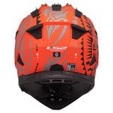 LS2 MX702 Pioneer II RangI Orange Motorcycle Helmet