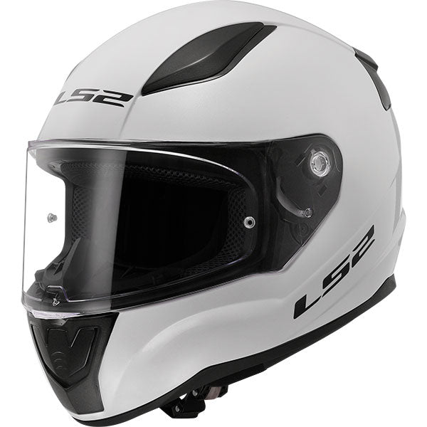 LS2 FF353 Rapid II Solid White Motorcycle Helmet