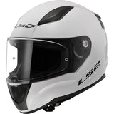 LS2 FF353 Rapid II Solid White Motorcycle Helmet