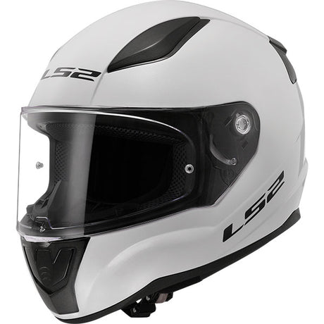LS2 FF353 Rapid II Solid White Motorcycle Helmet