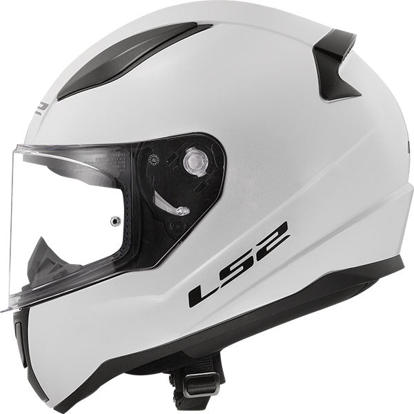 LS2 FF353 Rapid II Solid White Motorcycle Helmet