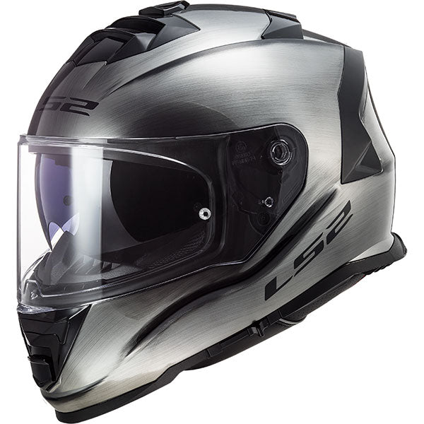 LS2 FF800 Storm II Jeans Titanium Gloss Motorcycle Helmet