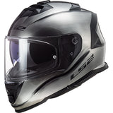 LS2 FF800 Storm II Jeans Titanium Gloss Motorcycle Helmet