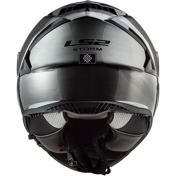 LS2 FF800 Storm II Jeans Titanium Gloss Motorcycle Helmet