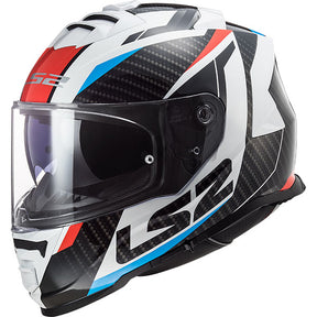 LS2 FF800 Storm II Racer Red Blue Motorcycle Helmet