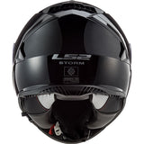 LS2 FF800 Storm II Solid Gloss Black Motorcycle Helmet