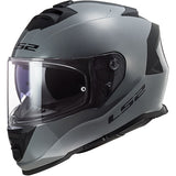 LS2 FF800 Storm II Solid Nardo Grey Motorcycle Helmet 