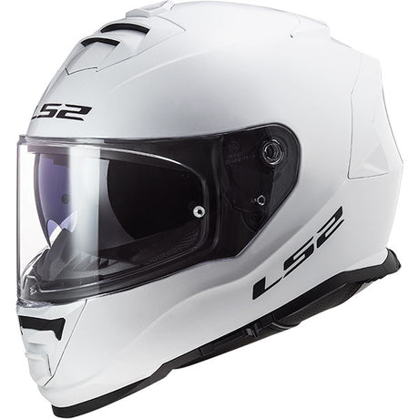 LS2 FF800 Storm II Solid Gloss White Motorcycle Helmet