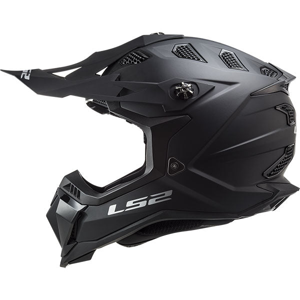 LS2 MX700 Subverter Evo II Noir Matt Black Motorcycle Helmet