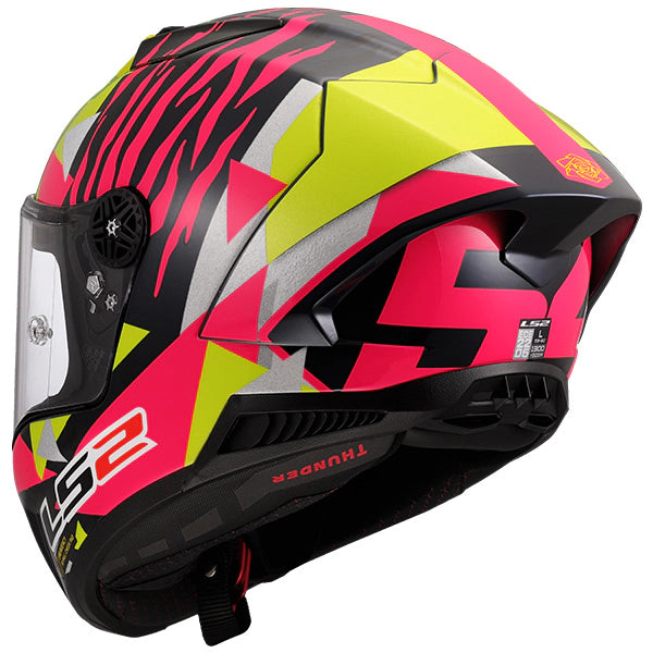 LS2 FF805 Thunder GP Aero Replica Aldeguer Carbon Motorcycle Helmet