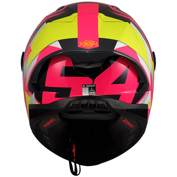 LS2 FF805 Thunder GP Aero Replica Aldeguer Carbon Motorcycle Helmet