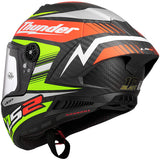 LS2 FF805 Thunder GP Aero Replica Black Carbon Motorcycle Helmet