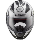 LS2 FF353 Rapid II Boho White Black Pink Motorcycle Helmet