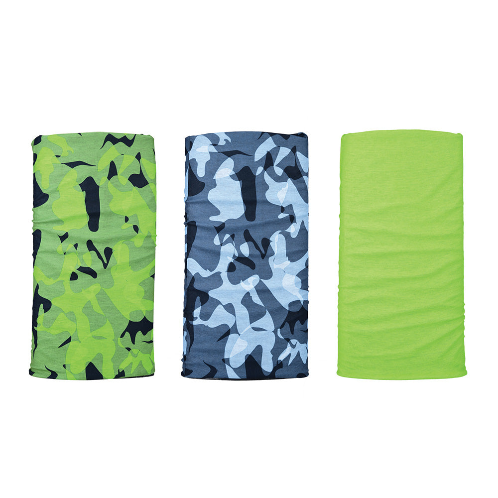Oxford Comfy Neck Tube Base Layers Havoc Green 3 Pack