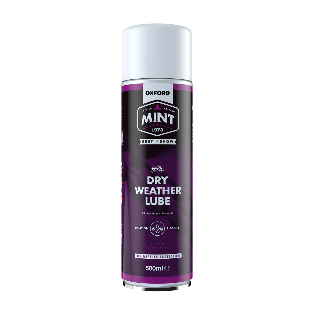 Oxford Mint OC205 Motorcycle Motorbike Dry Chain Lube 500ml