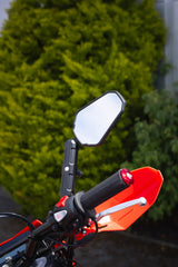 Oxford OX515 Folding Adjustable Trail Mirrors Kit with Adaptors Pair