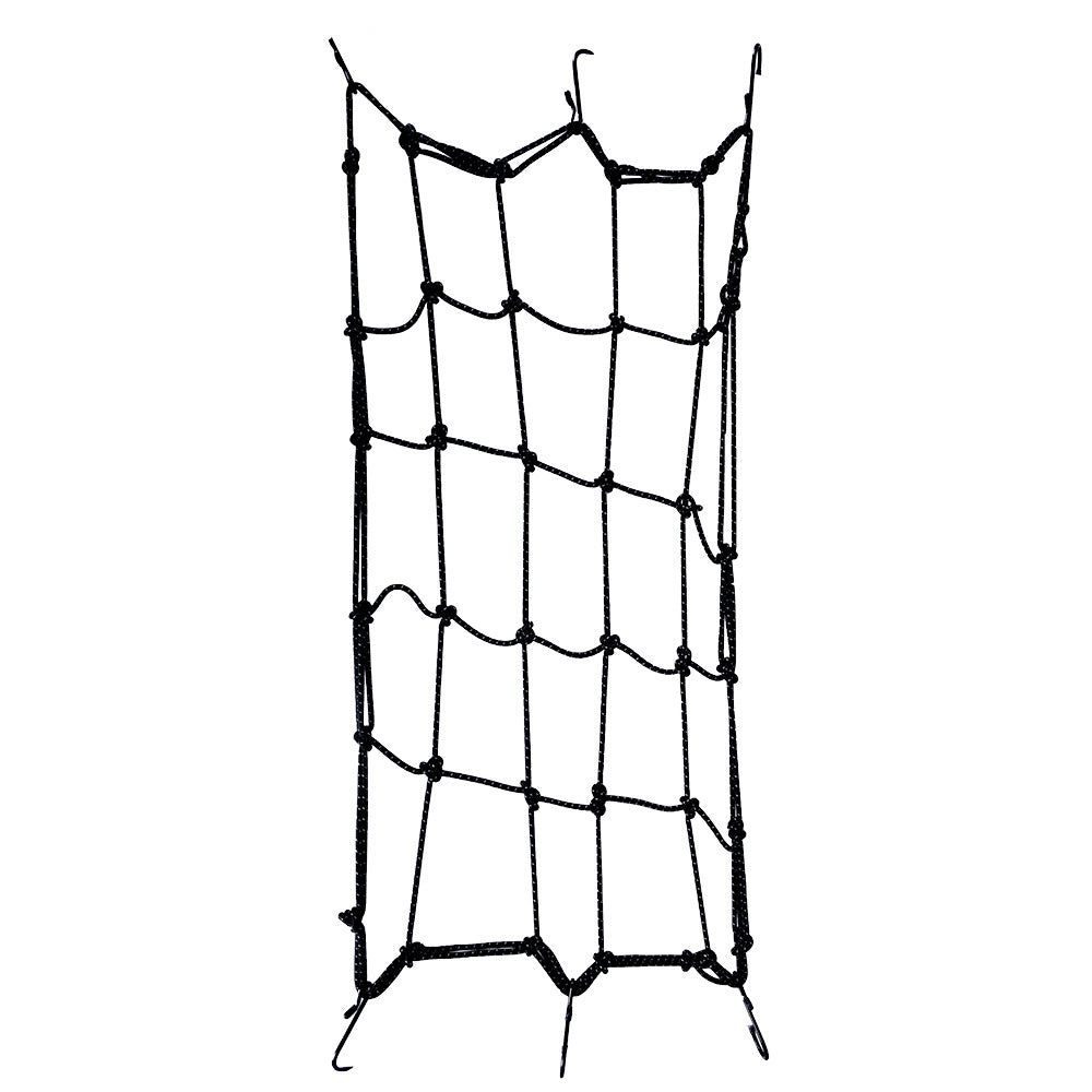 Oxford Motorcycle Cargo Net Strong Elasticated Luggage Net Black