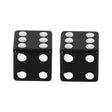 Oxford OX760 Valve Caps Lucky Dice Black