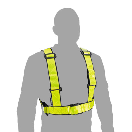OXFORD Reflective Braces Bright H Belt Neon Yellow Black