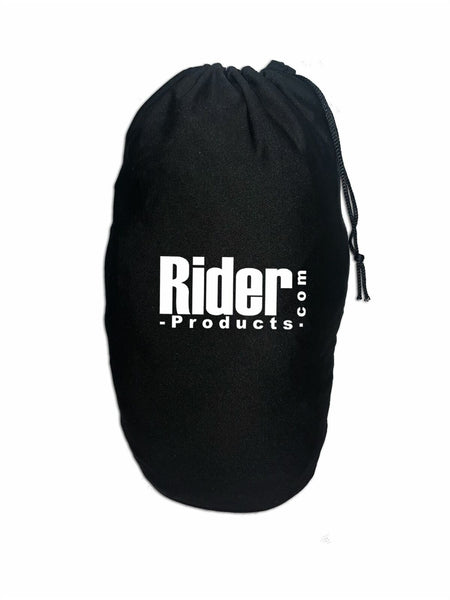 Rider Products Premium Motorcycle Indoor Stretch Dust Black Cover