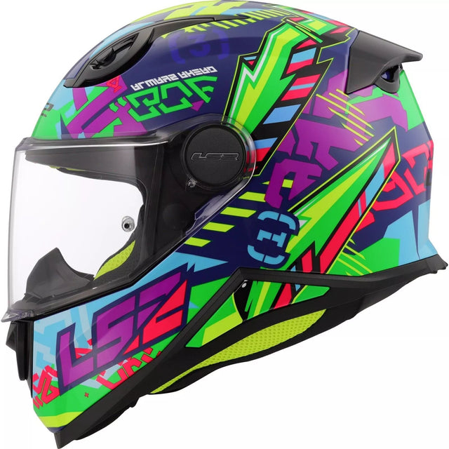 LS2 FF812 KID Svent Gloss Junior Kids Motorcycle Helmet