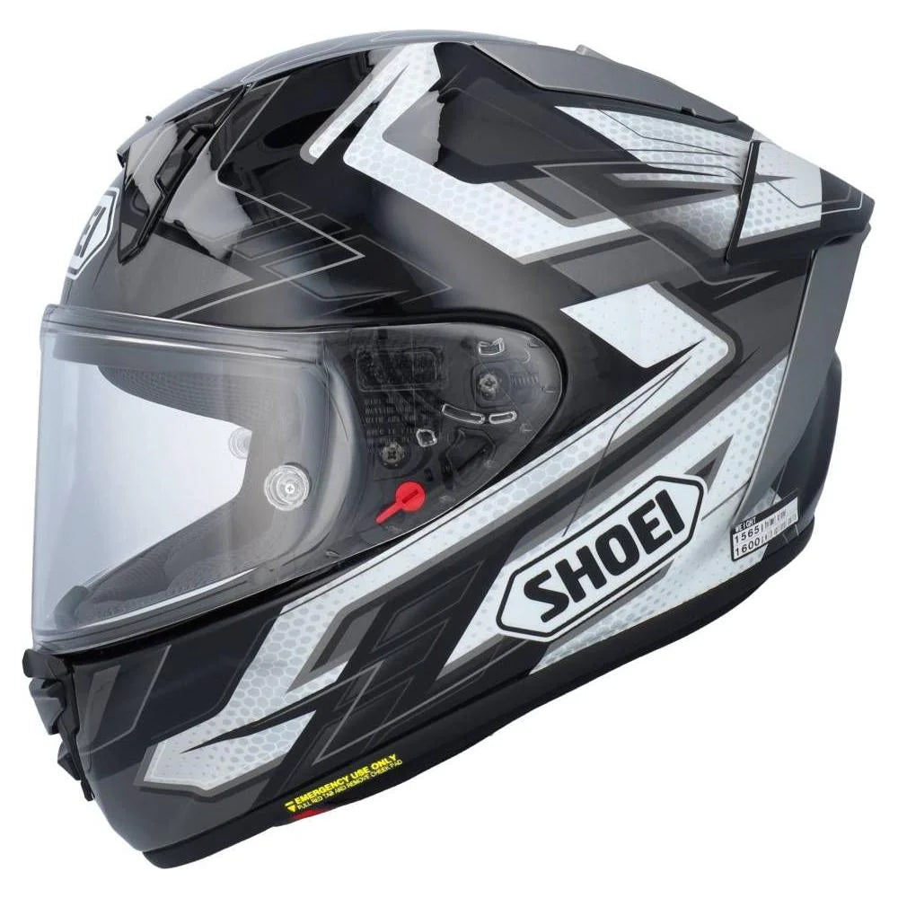 Shoei X-SPR PRO Escalate TC5 Black Motorcycle Helmet