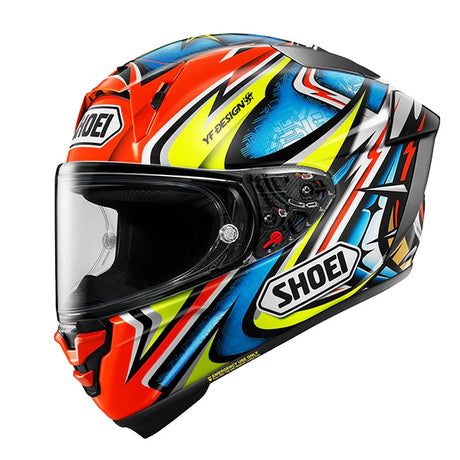 Shoei X-SPR PRO Daijiro TC1 Red Yellow Blue Motorcycle Helmet
