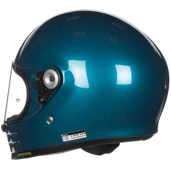 Shoei Glamster 06 Plain Laguna Blue Motorcycle Helmet