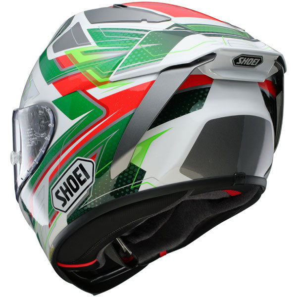 Shoei X-SPR PRO Escalate TC4 Green Motorcycle Helmet